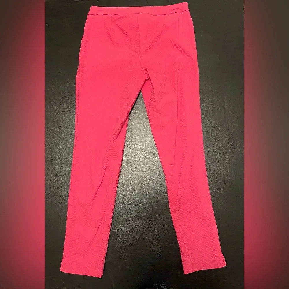 Bright pink summer pants - Picture 2 of 4